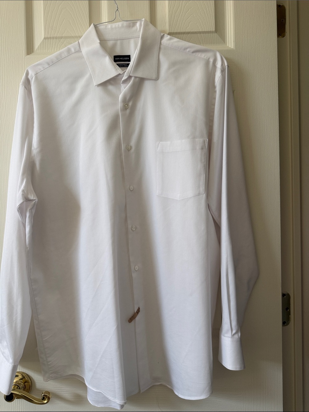 Van Heusen Classic White Long Sleeve Dress Shirt